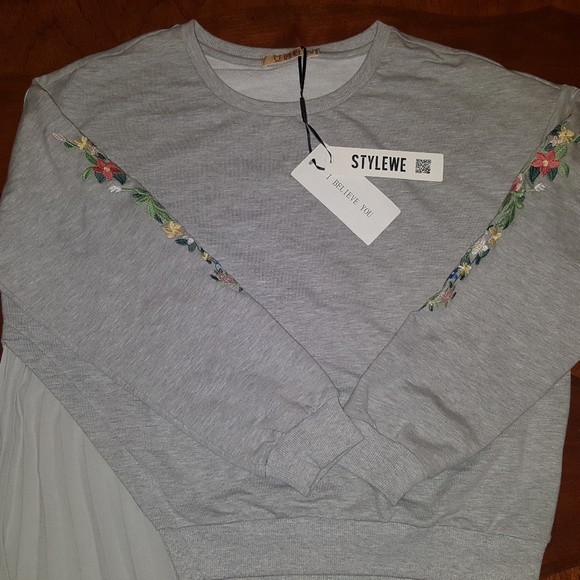 Stylewe- grey sweater - Picture 2 of 4